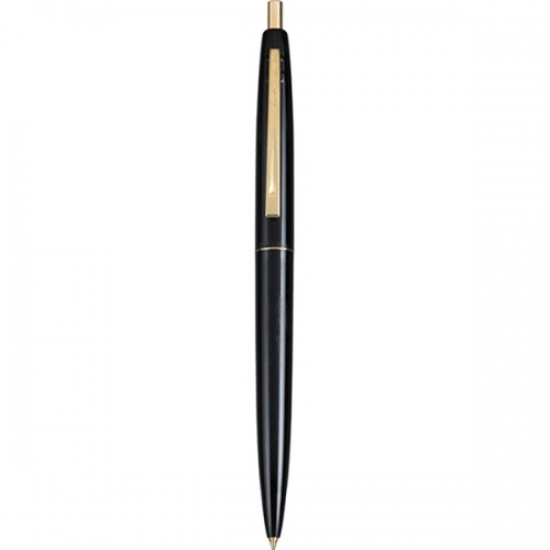 잇썸몰,클릭 골드 볼펜(블랙-0.7-1자루-BIC)