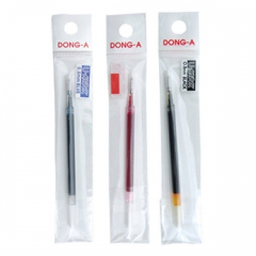 잇썸몰,필기구 볼펜류 볼펜심동아 유노크 리필심 0.5mm 흑색 1DZ