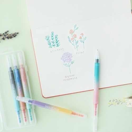 잇썸몰,라이브워크 트윈플러스펜 10COLOR
