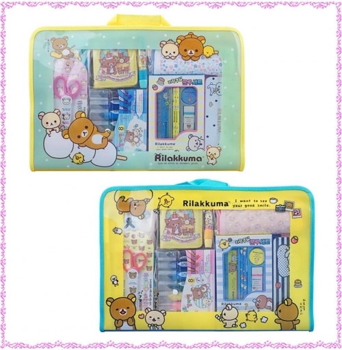 잇썸몰,리락쿠마 뉴 프리미엄 문구세트(경단-일상)(랜덤발송)(116044)