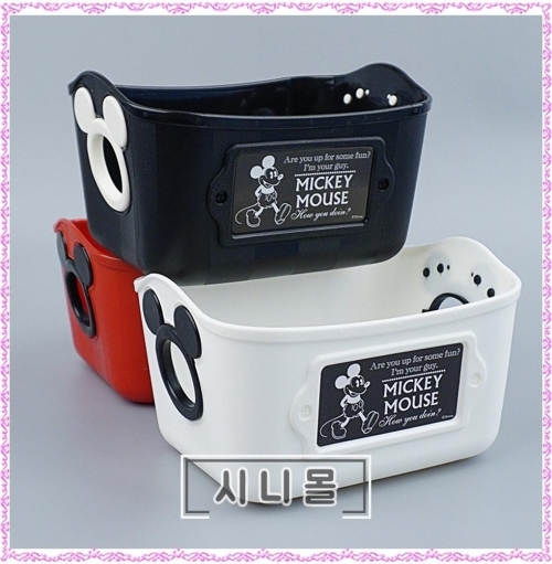 잇썸몰,디즈니 미키마우스 수납바구니 3P 세트 (340600)