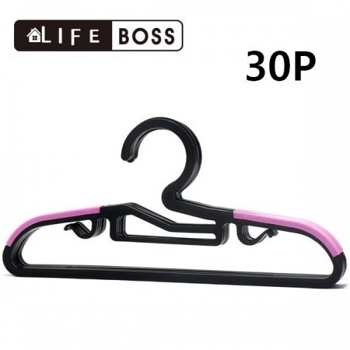 잇썸몰,논슬립옷걸이 유아용 블랙 (핑크) 30P 생활잡화