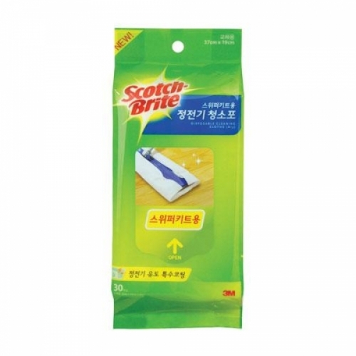 잇썸몰,3M)스위퍼 키트 막대걸레(스위퍼리필_30매)-박스(12개입)