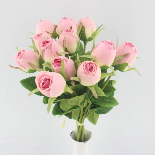 잇썸몰,부귀장미번들(연분홍) 조화장식 조화 인조꽃 조화꽃