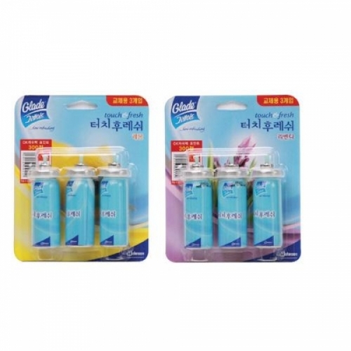 잇썸몰,그레이드)터치후레쉬 교체용(화장실용-라벤다-3개입) M812540