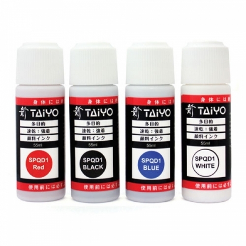 잇썸몰,TAIYO)PUSH형 불멸잉크(적색) 스탬프패드 잉크