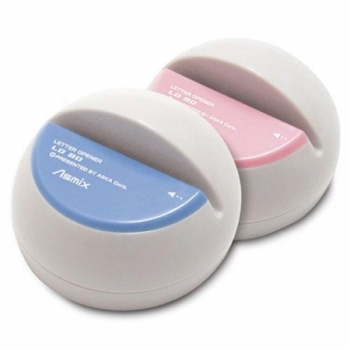 잇썸몰,아스믹스)전동레터오프너(LO-80_블루)-갑(6개입)