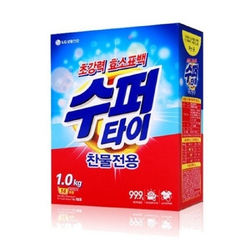잇썸몰,LG 슈퍼타이 세탁세제 1kg 1개입