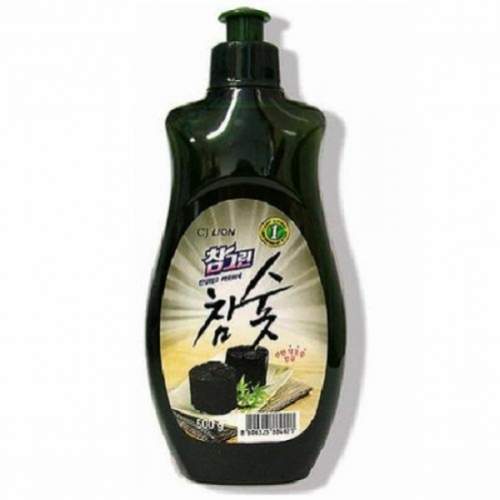 잇썸몰,참그린 참숯 주방세제(500ml 용기 CJ라이온)
