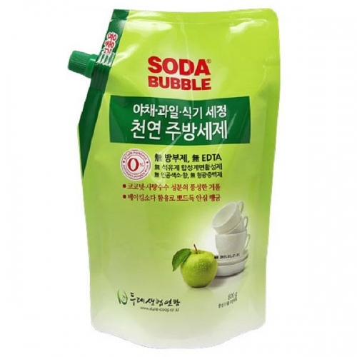 잇썸몰,두레생협 소다버블 주방세제(보충용)