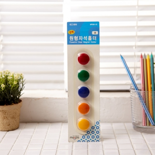 잇썸몰,마그피아 칼라원형자석홀더-소 MFMH-21