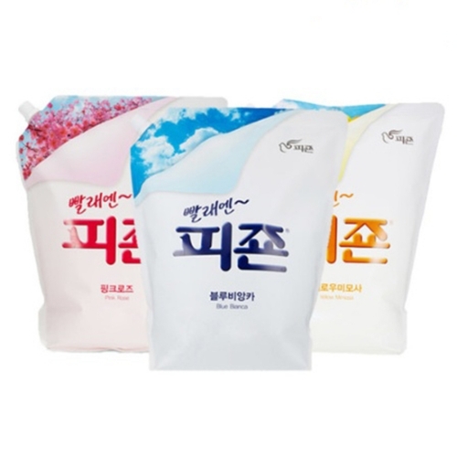 잇썸몰,피죤 섬유유연제 블루비앙카 2100ml 리필 1개입