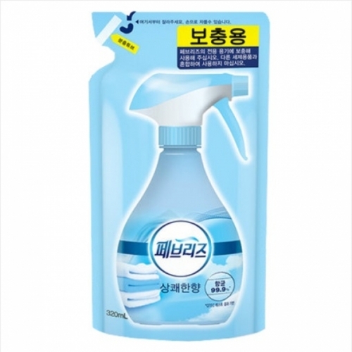 잇썸몰,피앤지 페브리즈 섬유탈취제 상쾌한 리필 320ml