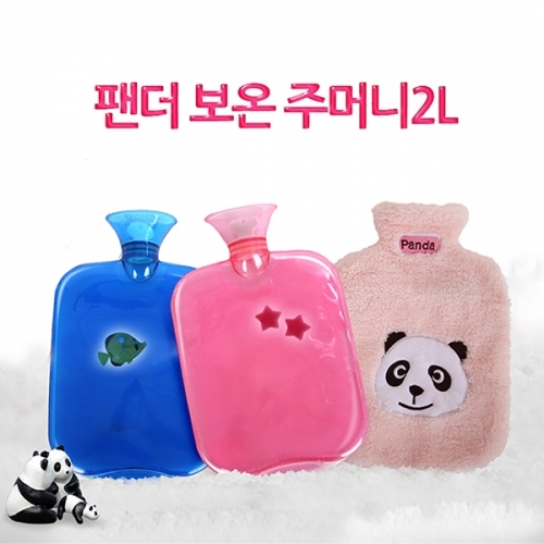 잇썸몰,팬더 보온물주머니 핫팩 찜질팩