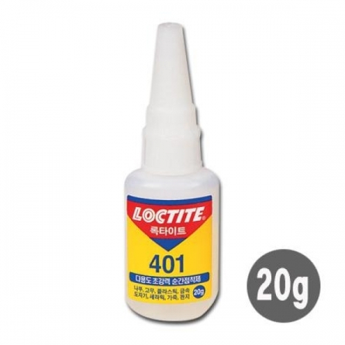 잇썸몰,록타이트 순간접착제(401-20g) M322420