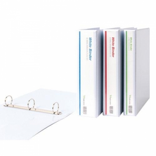 잇썸몰,백색투명3공O링바인더(A4-7cm) M420296