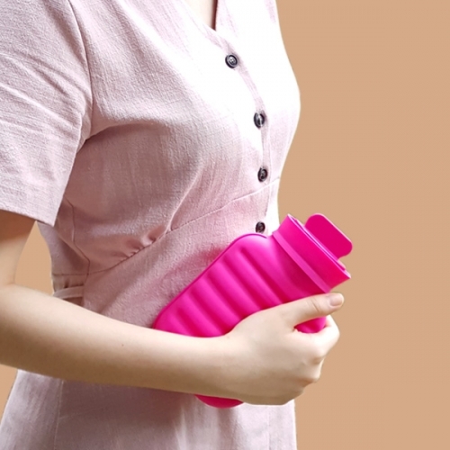 잇썸몰,실리폰 대용량 휴대용 보냉물통 보온 보냉주머니 700ml