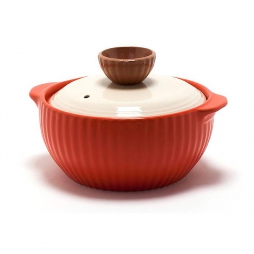 잇썸몰,뚝배기 밸리 16cm (오렌지-베이지) 주방용품 생활용품