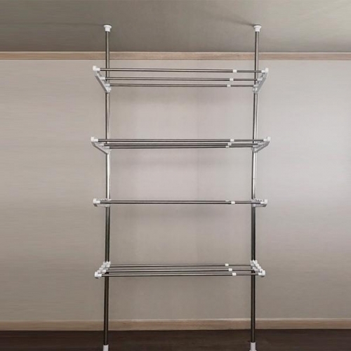 잇썸몰,다용도 베란다 빨래건조대 4단