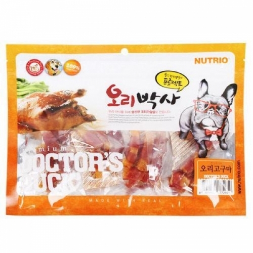 잇썸몰,뉴트리오 오리박사 오리고구마 300g