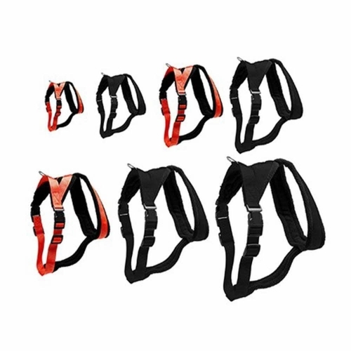 잇썸몰,강아지 반려 동물 애견 튼튼한 나일론 소재 크로스 하네스 가슴줄 55(BLACK)