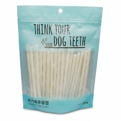 잇썸몰,더주스 Think 소가죽 우유껌 스틱 44p(250g)
