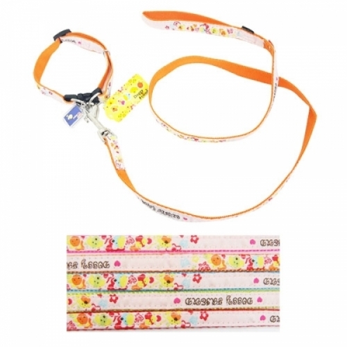 잇썸몰,도기프랜드 투톤하트 목줄세트 15mm(중형)