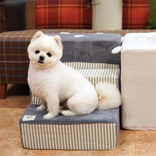 잇썸몰,패리스독 코흘리개 스텝 그레이(39cm) 애완용품 강아지계단