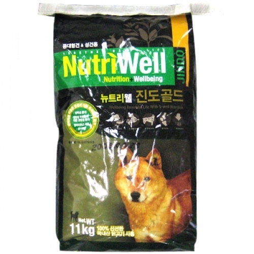 잇썸몰,뉴트리웰 진도골드 중대형견(성견용) 10kg