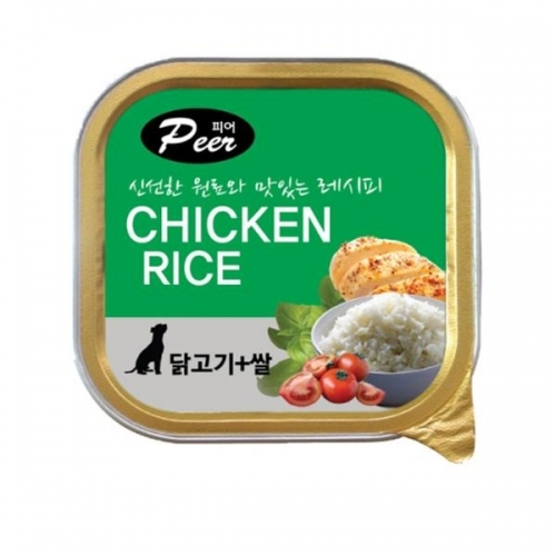 잇썸몰,피어(peer) 닭고기와쌀 100g