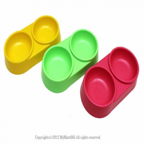 잇썸몰,(태성) 일반 쌍식기(3077) 애견식기 개밥그릇