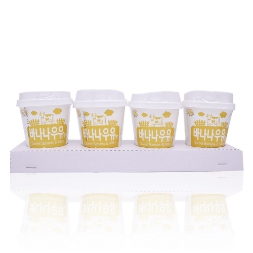 잇썸몰,씨즈카페 바나나우유맛 원컵 20g x 4컵