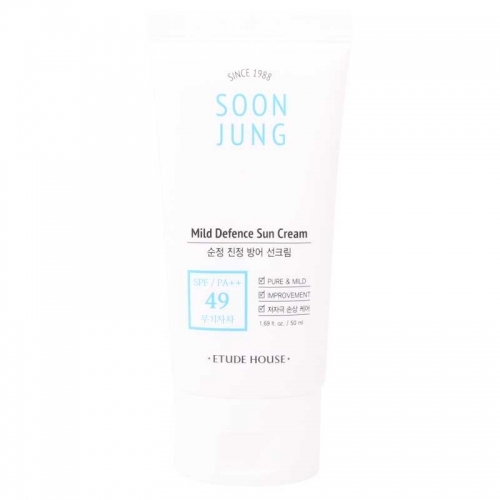 잇썸몰,D_에뛰드 순정 진정 방어 선크림 SPF49PA 50ml