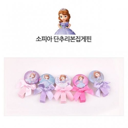 잇썸몰,md소피아 단추리본 집게핀/머리핀/헤어핀/악세사리