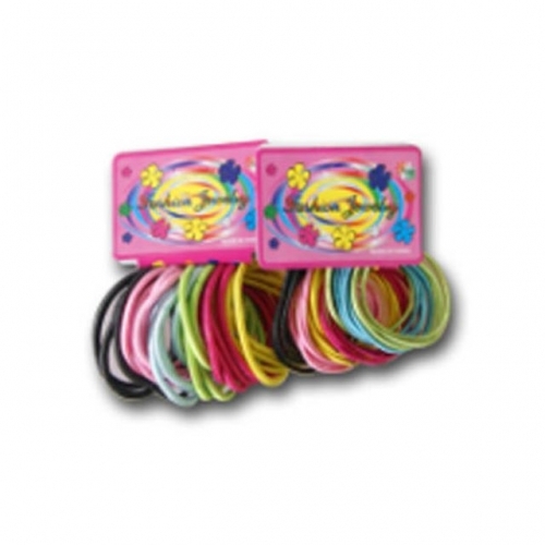 잇썸몰,심플 기본 머리끈 칼라 검정색 긴머리 머리정돈