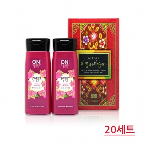 잇썸몰,온더바디 퍼퓸 바디워시 180ml 2개(20세트 1Box)