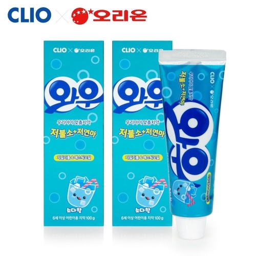 잇썸몰,크리오 와우 소다맛치약 100g X 2입