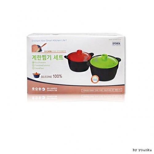 잇썸몰,UODI 실리콘 계란찜기 2p 세트-H