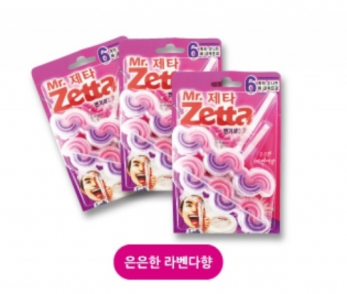 잇썸몰,제타변기세정제 고체  라벤다향(2개입)  3세트