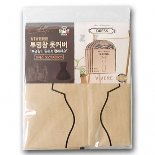 잇썸몰,까사니 투명창 옷커버 아우터 먼지방지 옷보관 행거용