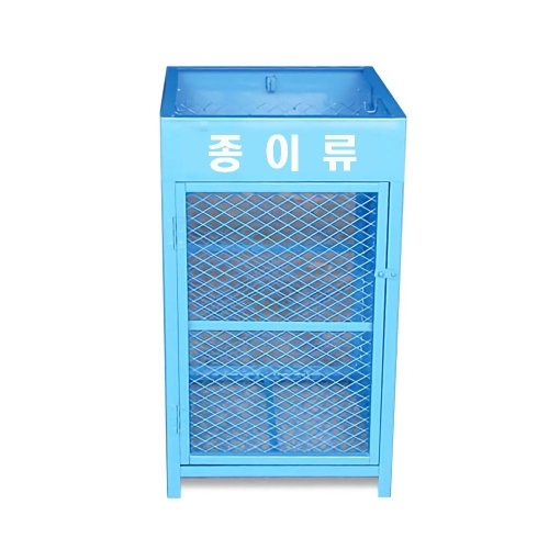 잇썸몰,실외용 철재 철망 재활용 정리정돈 깔끔 분리수거함