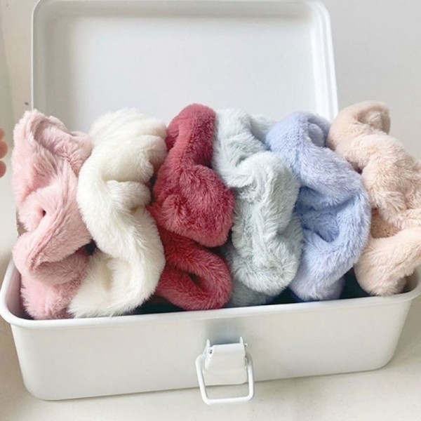 잇썸몰,헤어슈슈 털 곱장밴드 ORK-084