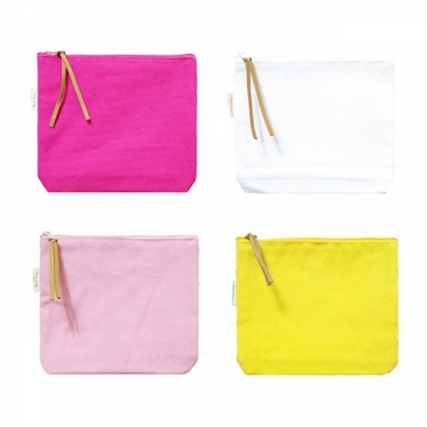 잇썸몰,무지 캔버스 파우치