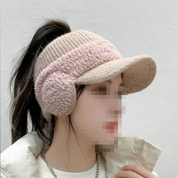 잇썸몰,쿨샵 겨울방한모자 골프 이어니트캡 귀달이 니트모자
