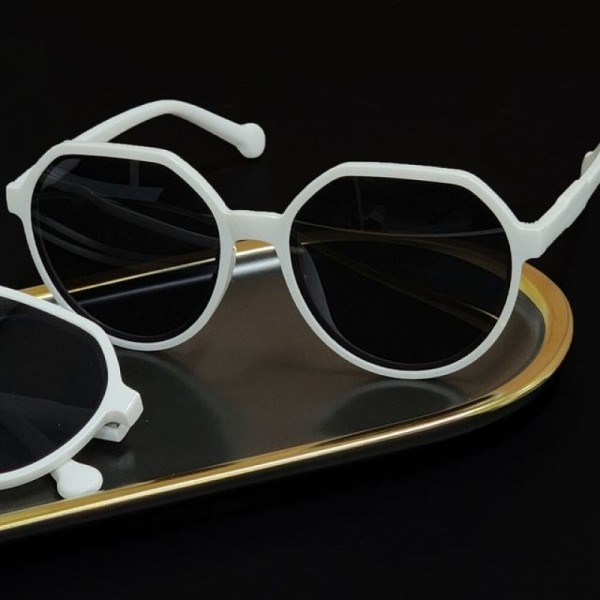 잇썸몰,반투명 렌즈 선글라스 화이트