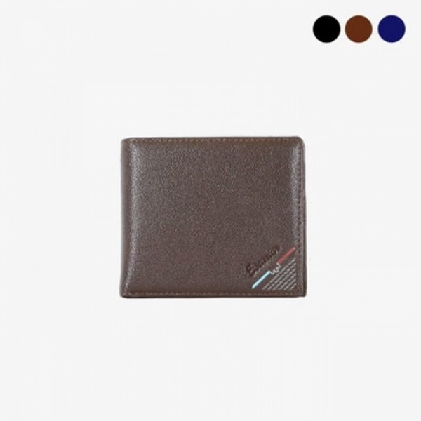 잇썸몰,블랙/네이비/브라운 3color 기본형 반지갑 8503_1