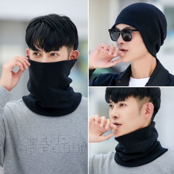 잇썸몰,겨울방한용품 3in1폴라폴리스 비니겸용 넥워머 마스크