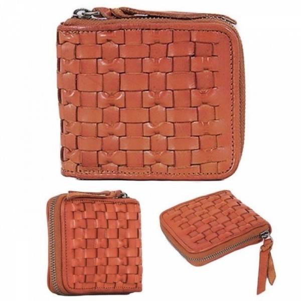 잇썸몰,20대 데일리 현금 지갑 카드 여성 반지갑 오렌지