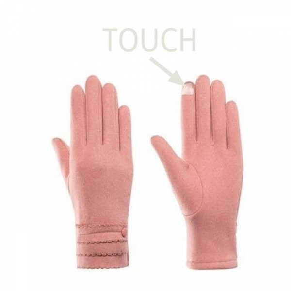 잇썸몰,보온 터치장갑 휴대폰 스마트폰 원버튼 여자 겨울장갑