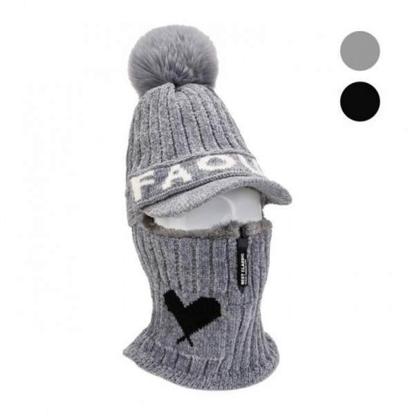 잇썸몰,겨울 털복면 방울모자 바라클라바 골프 등산 스키복면